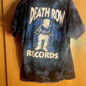 Death Row Records Tie-Dye T-Shirt